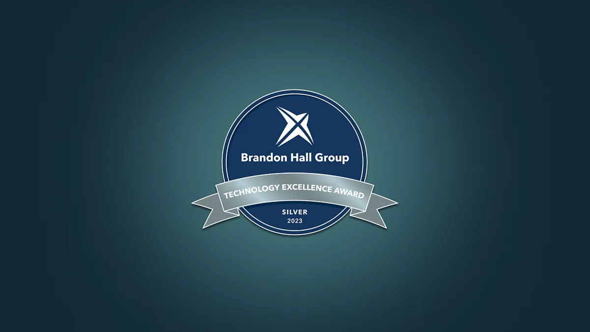 Kudos® Wins Silver in Brandon Hall Group’s Excellence in Technology Awards 