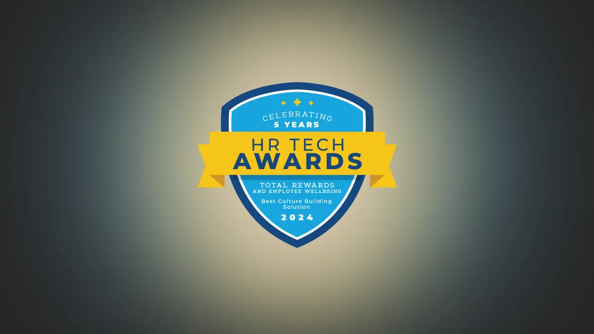 Kudos® Named Best Culture Building Solution in 2024 HR Tech Awards  