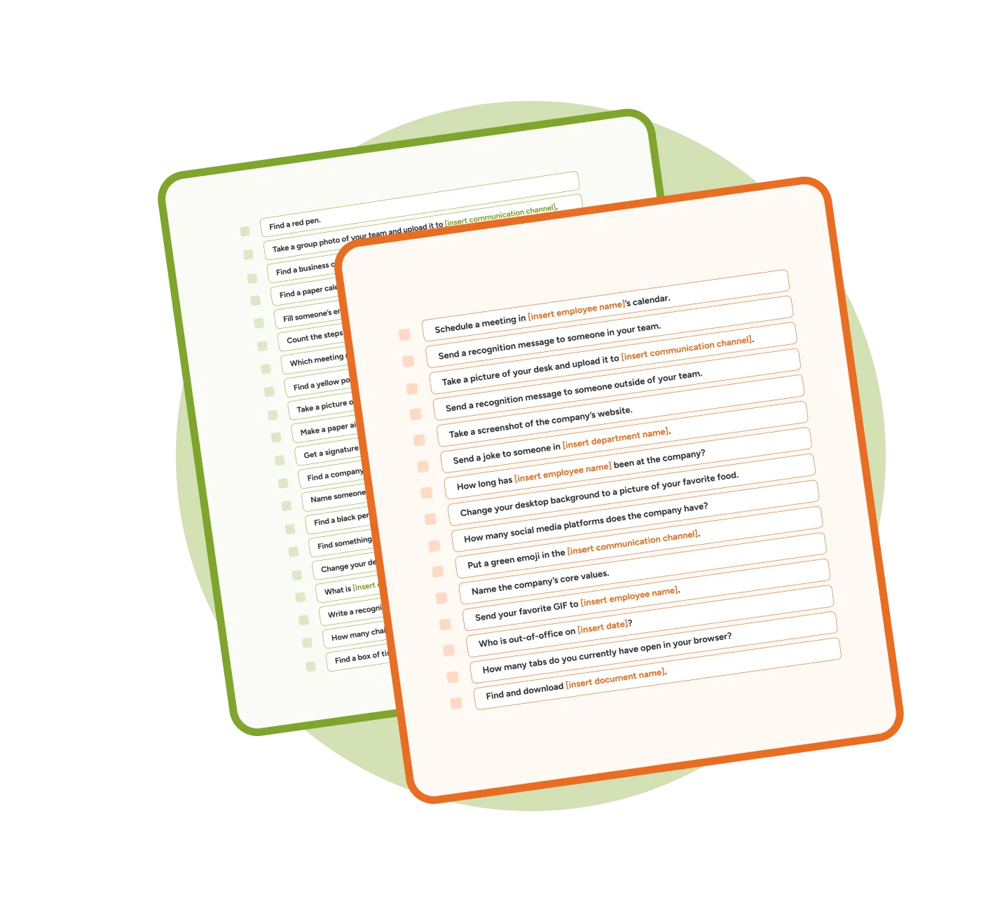 Workplace Scavenger Hunts