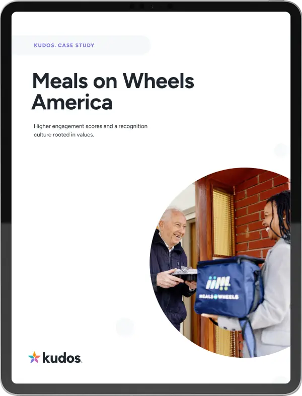 How Meals on Wheels America improved engagement scores through a recognition culture