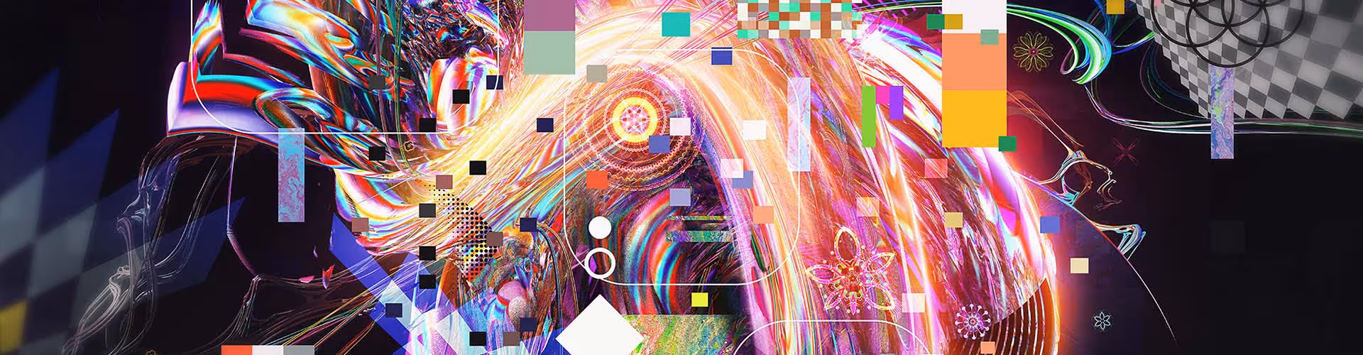 Visionary Art created by a Psy NFT Artist Igor Scek in the style of Colorful 3D Illustration / Modeling / Design.