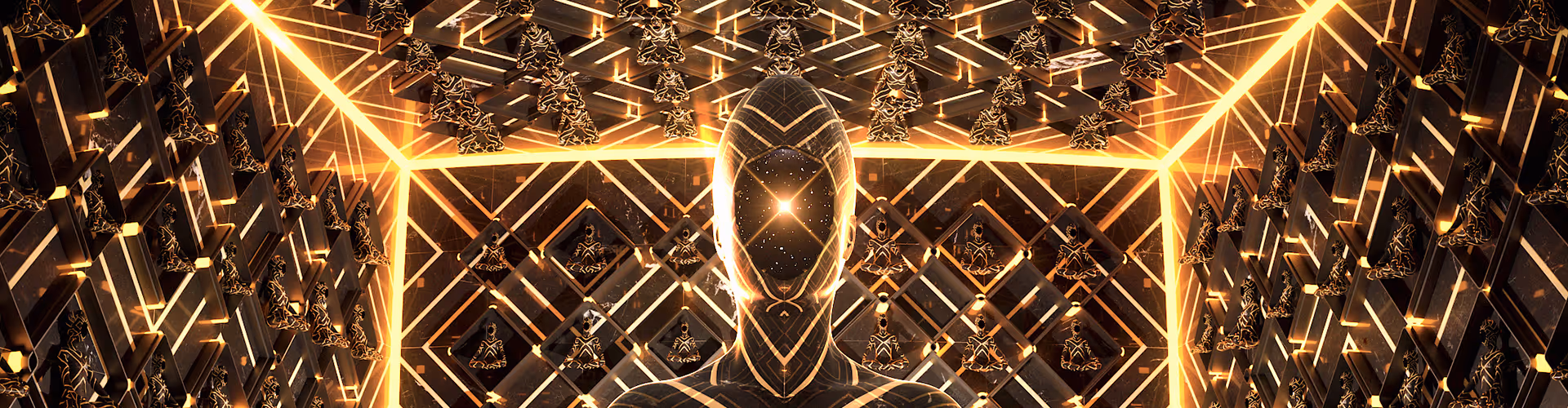 Visionary Art created by a Psy NFT Artist Master Pupil in the style of Colorful 3D Modeling / Design.