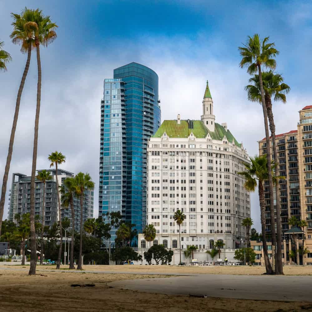 buildings in downtown long beach