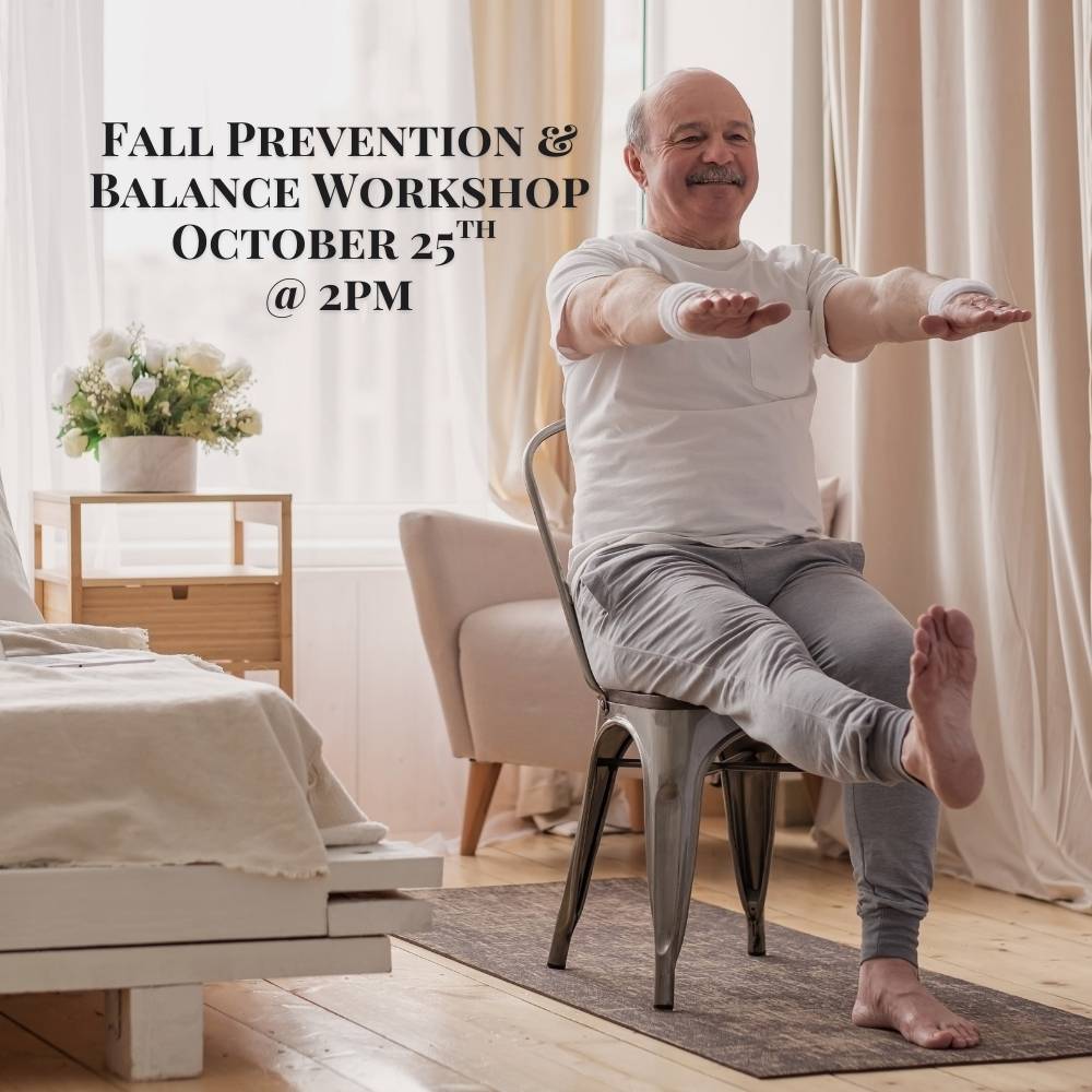 Flyer for steady steps fall workshop