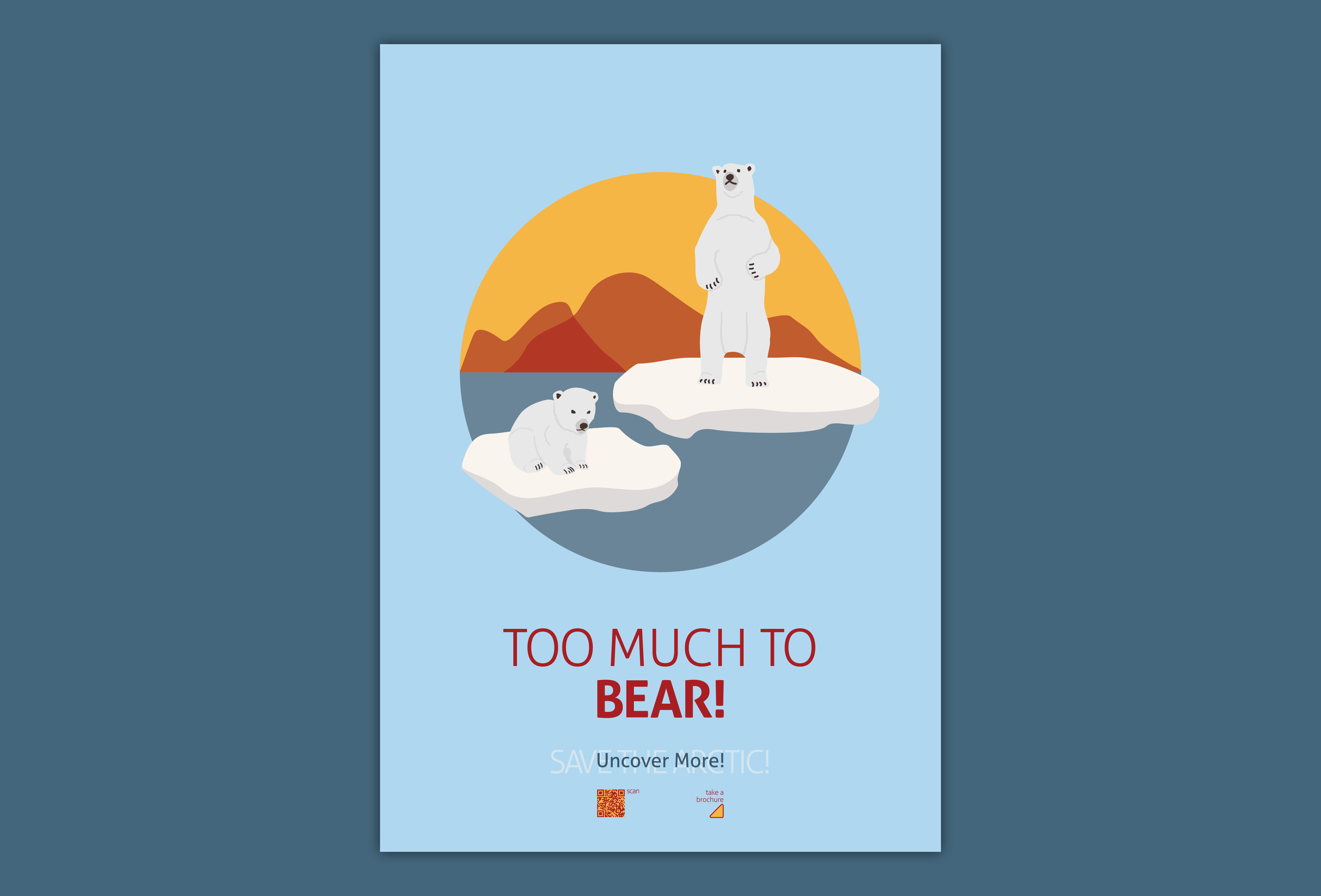 TOO MUCH TO BEAR POSTER