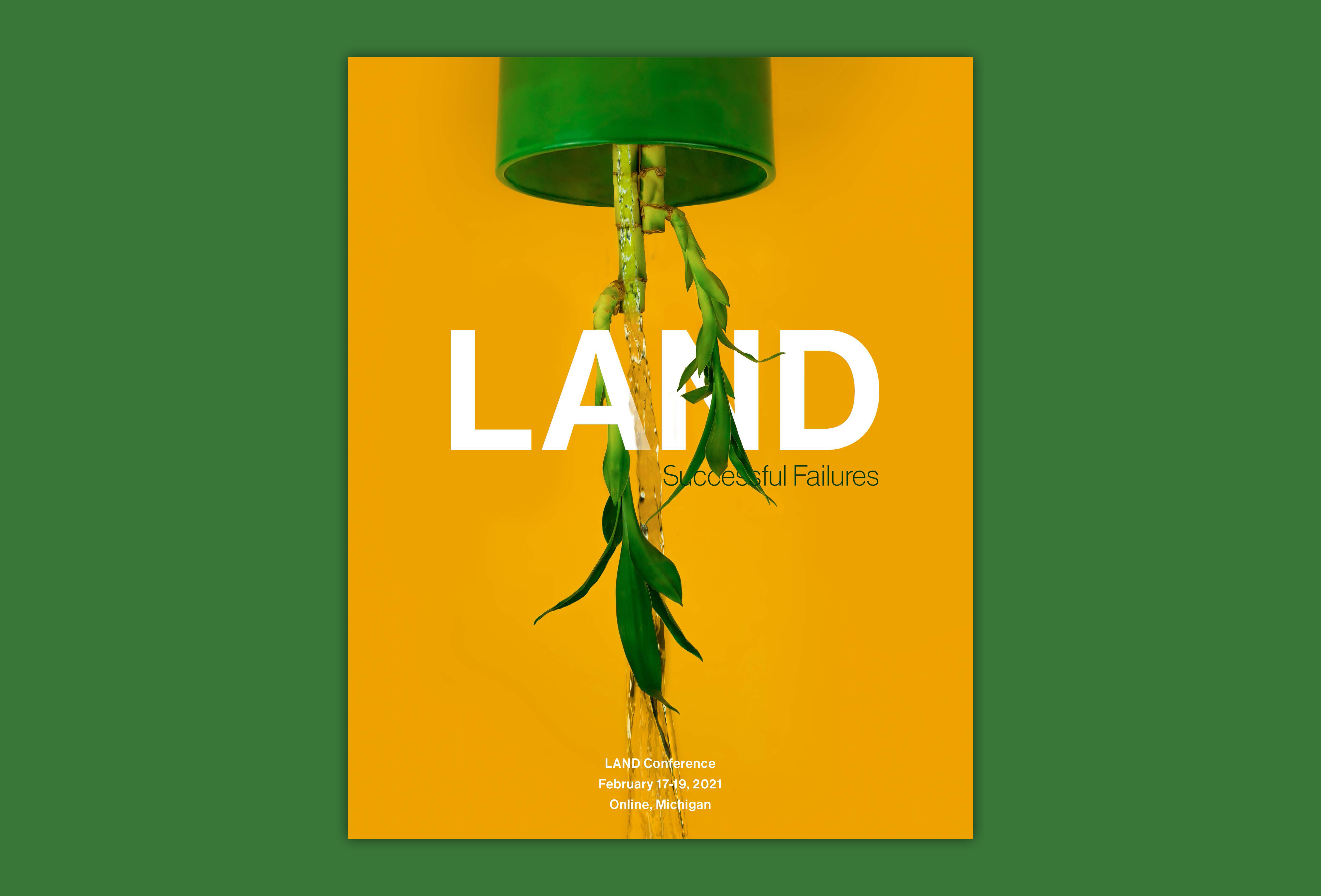 "LAND - Successful Failures" online Poster 