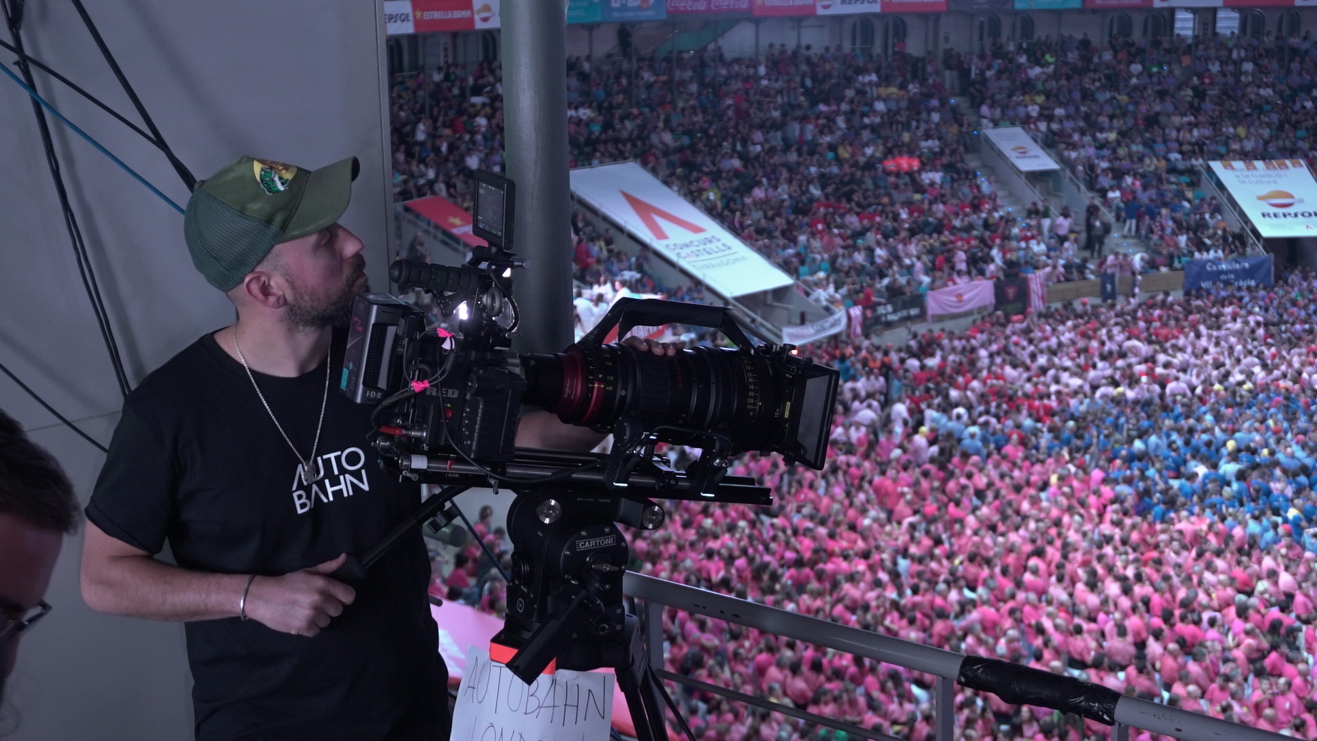 Behind the scenes on the Castells shoot in Catalonia — Autobahn, 2019