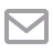 Gray envelope icon representing email or message.