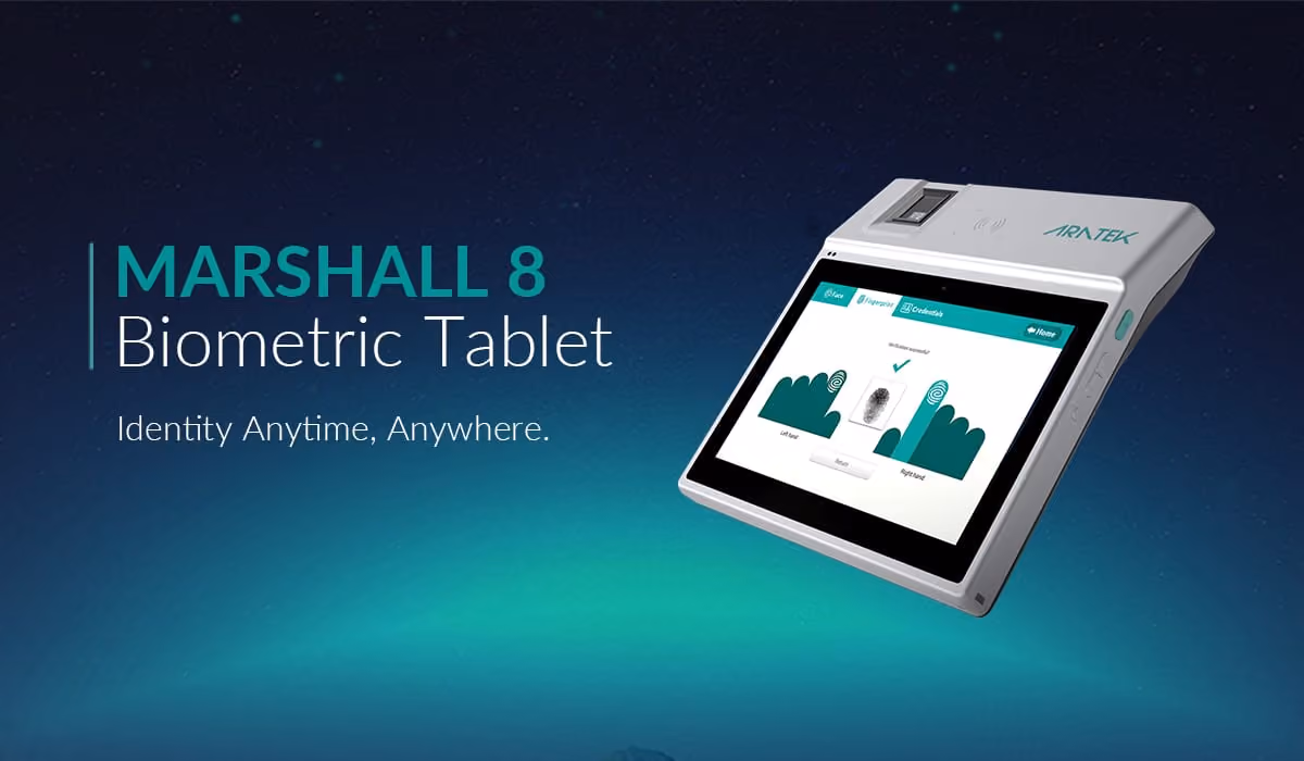 Aratek touts new Marshall 8 biometric tablet with larger display