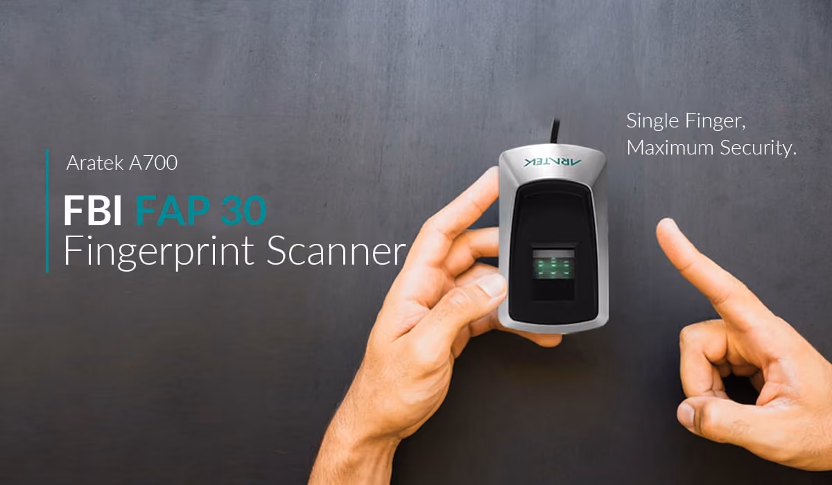 FBI FAP30 Aratek A700 fingerprint scanner formally launched