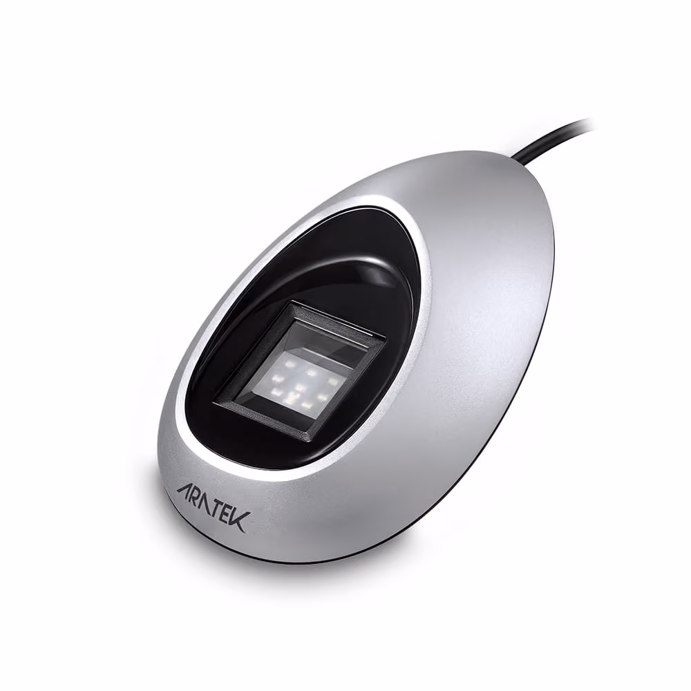 Aratek A600 optical fingerprint scanner reader with STQC and FBI PIV FAP 20 certifications