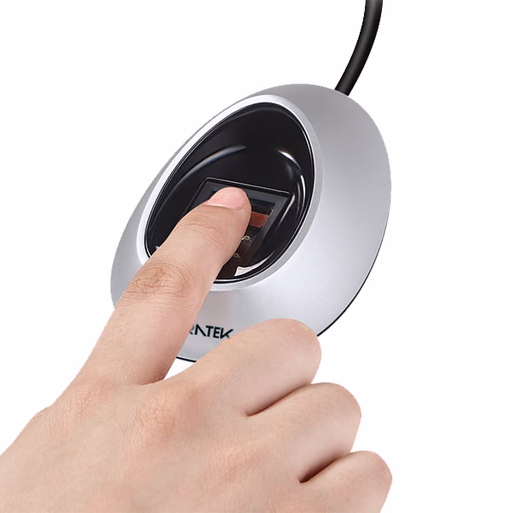 Capture single index finger image with Aratek A600 optical fingerprint scanner