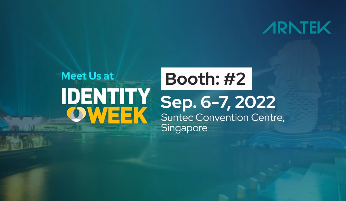 Aratek vaunts breakthrough digital identity and access control solutions at Identity Week Asia 2022
