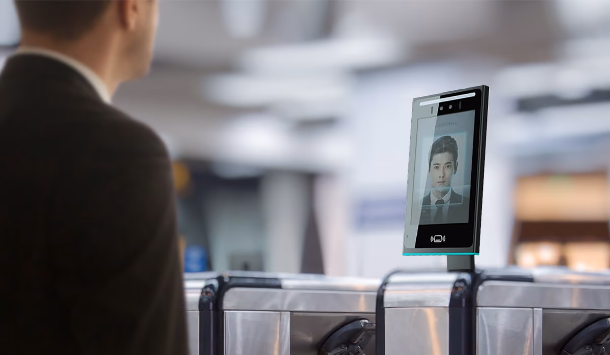 Contactless biometric device: A gate type facial recognition terminal by Aratek Biometrics