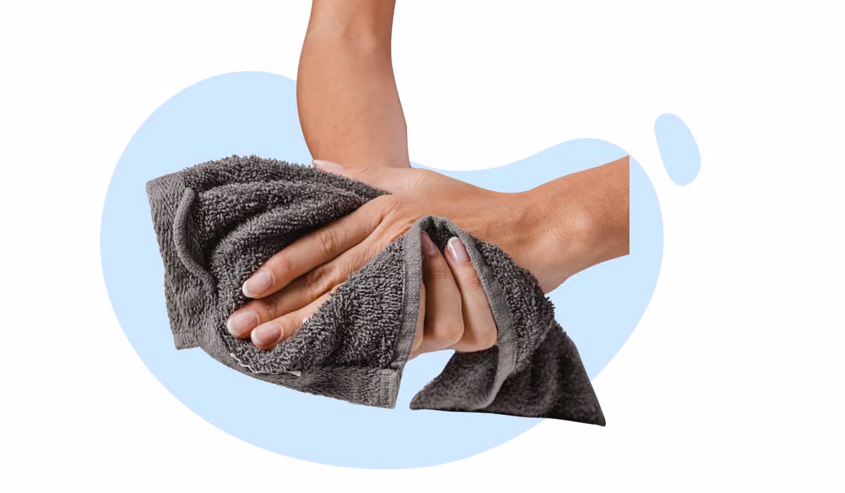 Aratek fingerprint scanner tips-Use Towel to Keep fingers clean‍ and dry