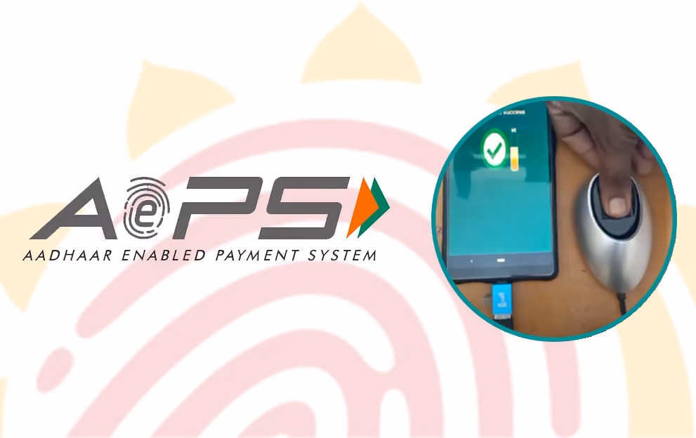 Aratek A600 fingerprint scanner is used for India's AePS biometric payment system