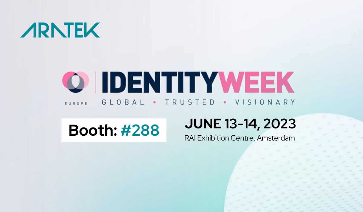 Aratek’s new biometric tablet and top digital ID solutions slated for IDENTITY WEEK Europe 2023