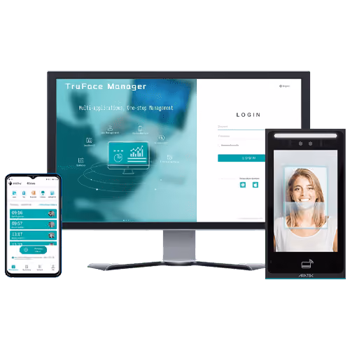 Sistema de control de acceso biométrico Aratek TruFace