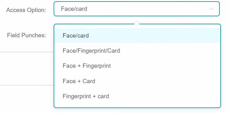 Aratek TruFace Software: An Example of Managing User Access Options in an Access Control Software Platform