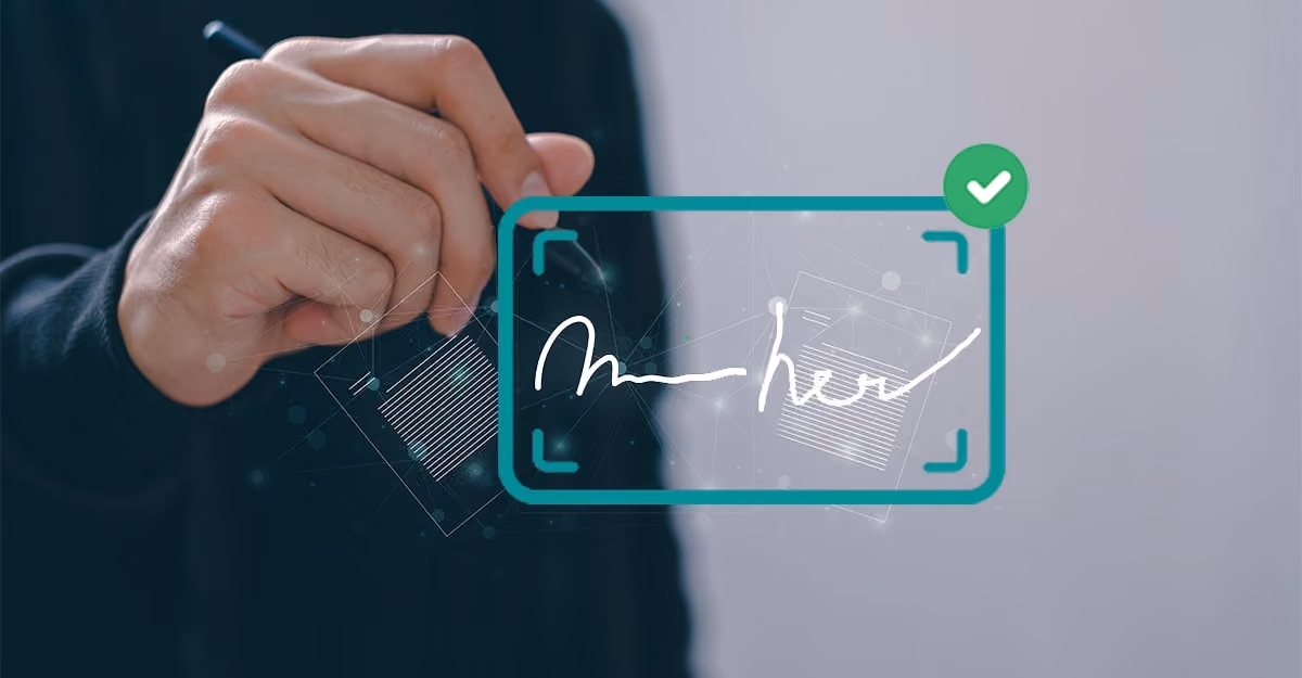 Digital Signature Biometrics