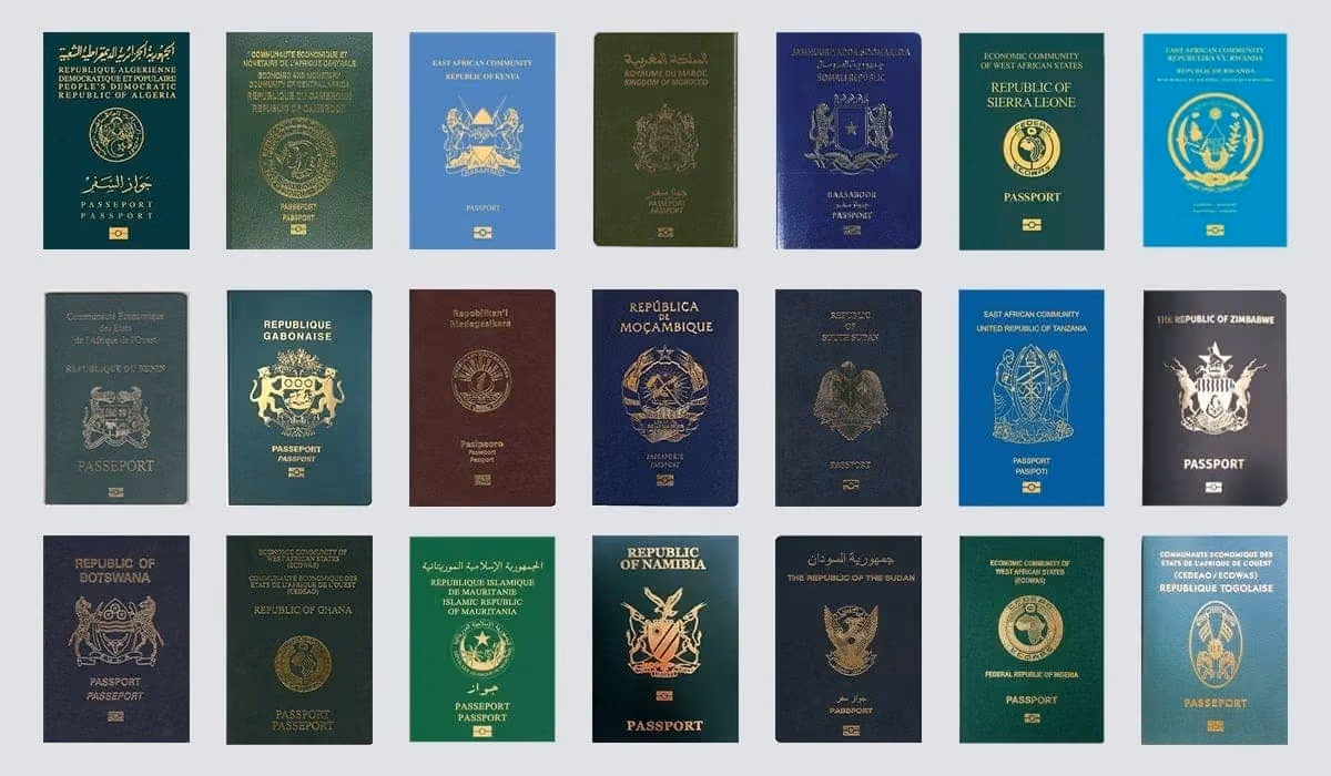 Biometric Passports Issued by African Countries