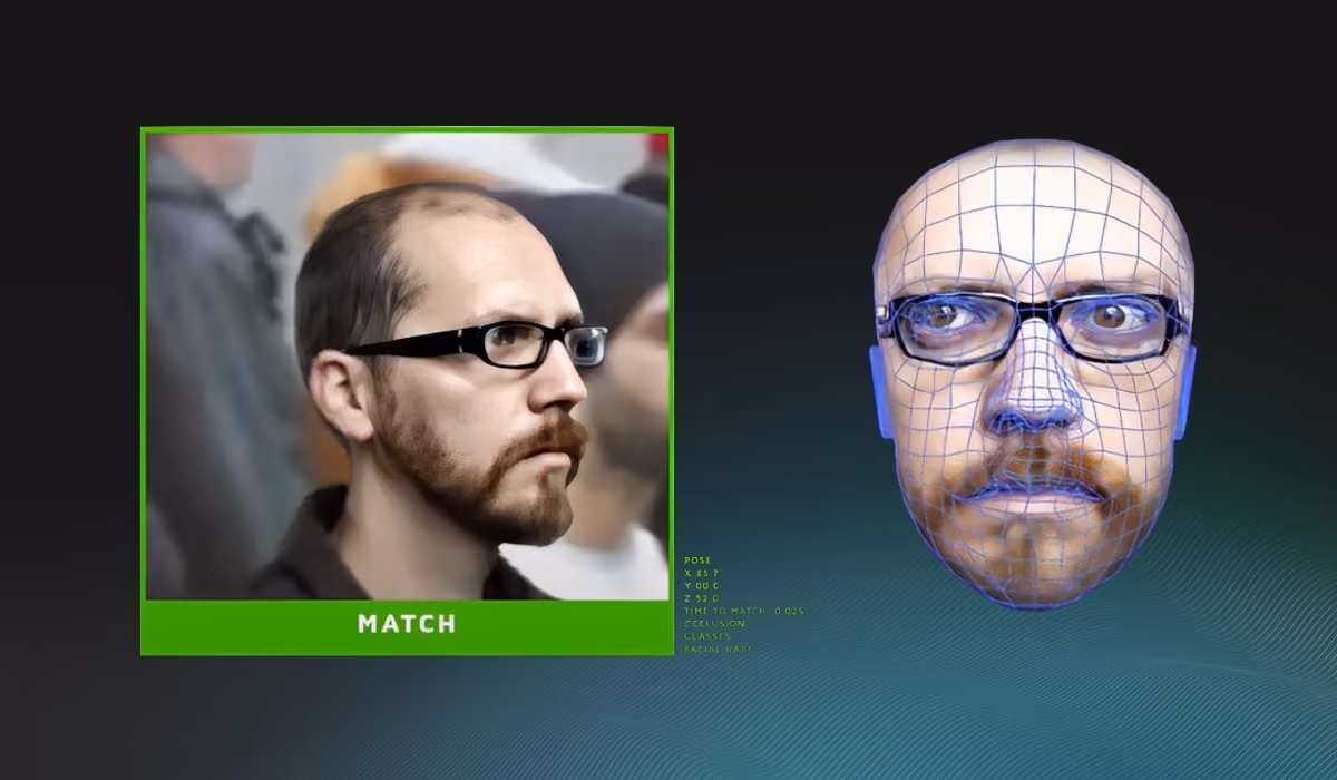 An Example of 3D Facial Recognition Technology