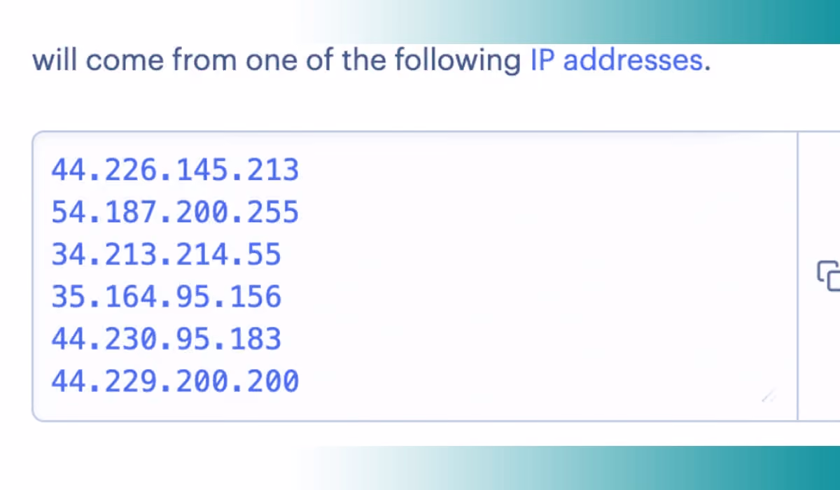 Example of digital behavior- the IP addresses