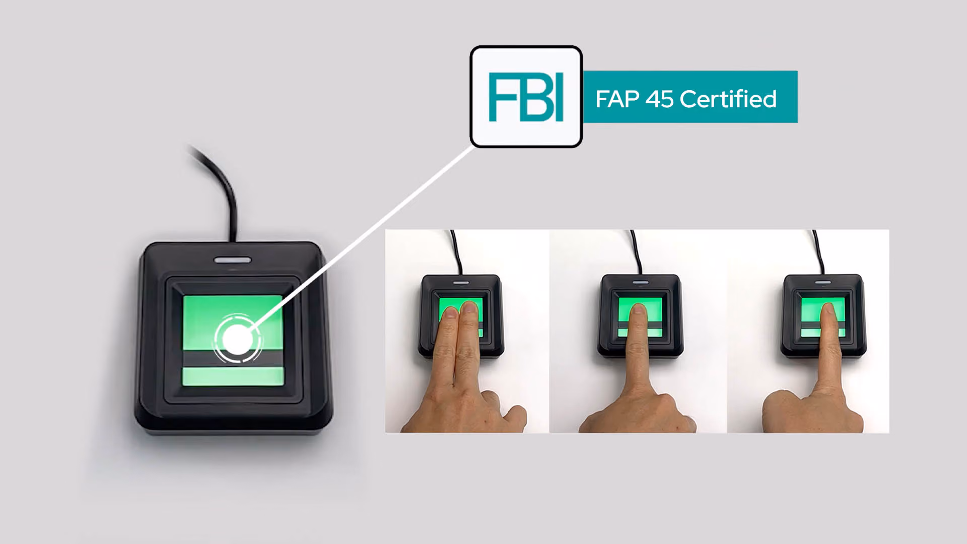 Certificado FAP 45 según el Apéndice F del FBI