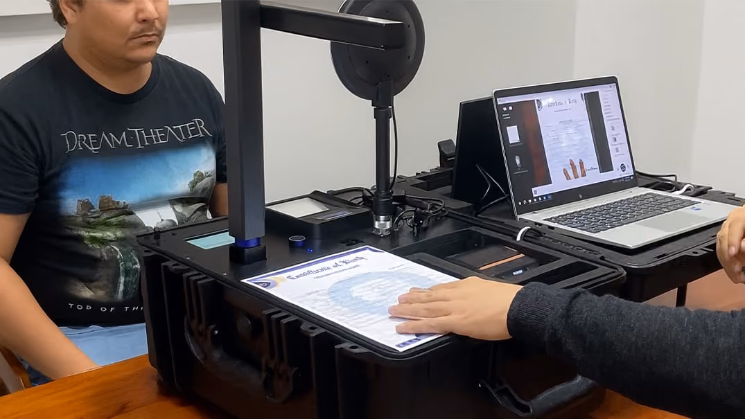 Integrated Biographic & Document Data Capture