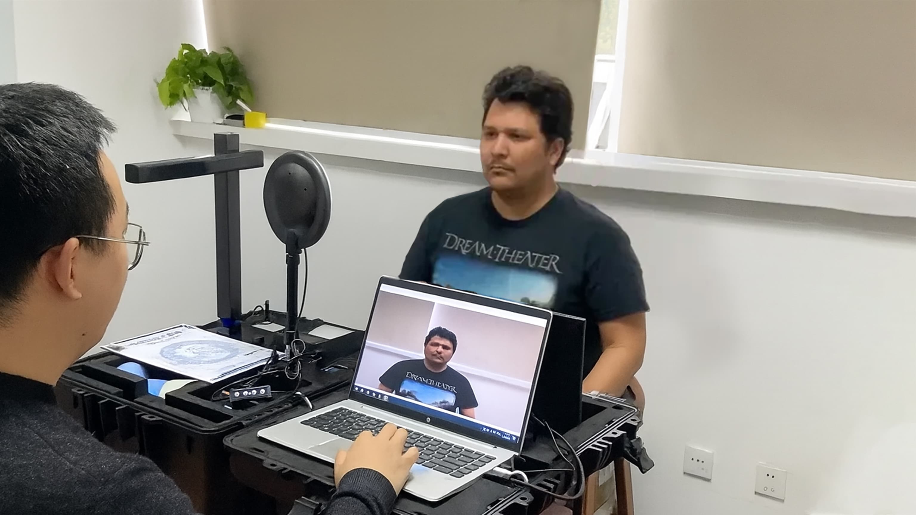 Diseñado para el registro de ID de campo en el mundo real
