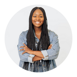 A portrait of Zaniyyah Blue, District Success Partner