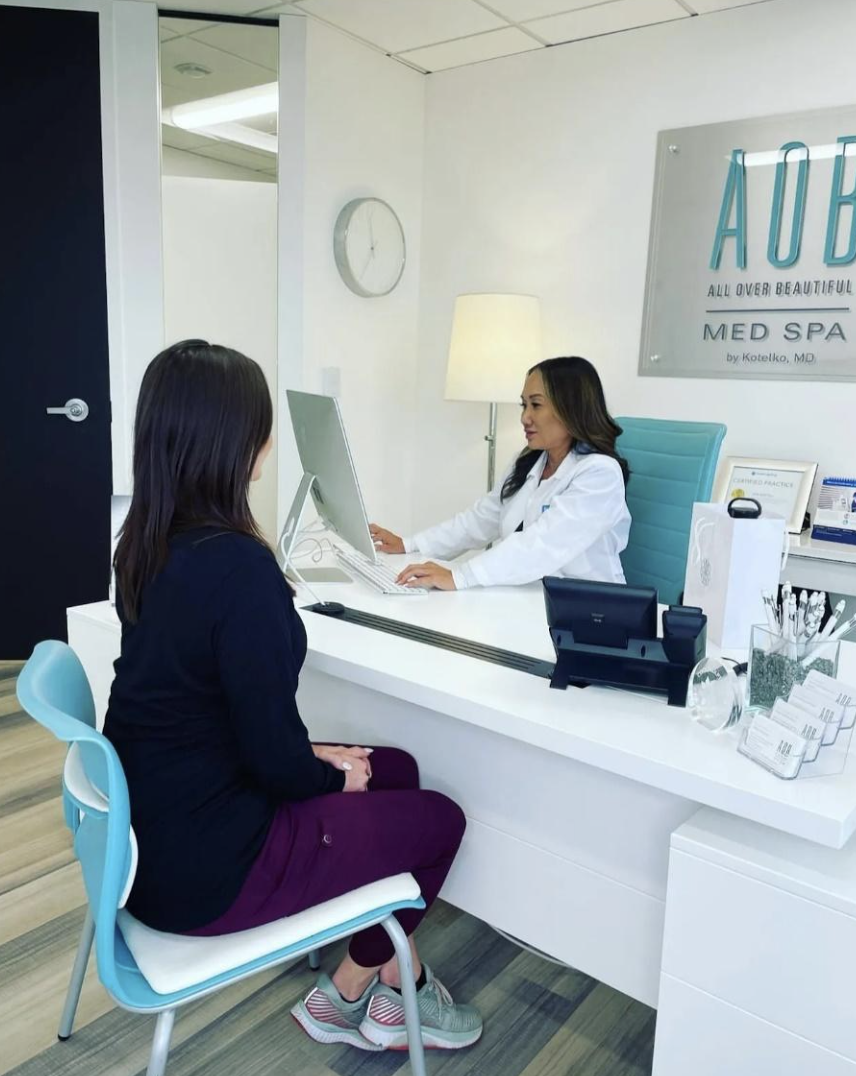 AOB Med Spa Botox consultation