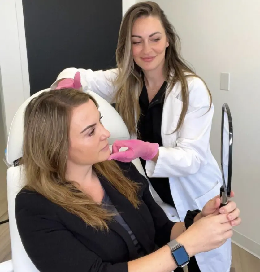 AOB Med Spa Botox consultation