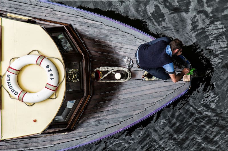 What are the essential products for maintaining a boat?