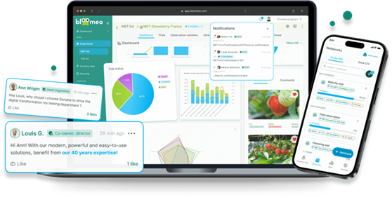 Bloomeo software by Doriane