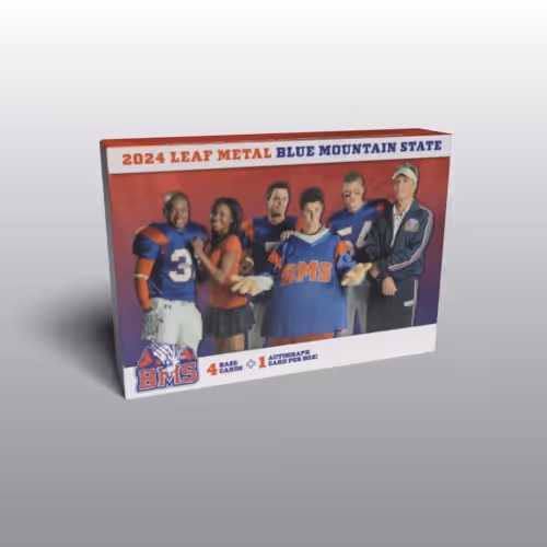 2024 Leaf Blue Mountain State Metal Edition