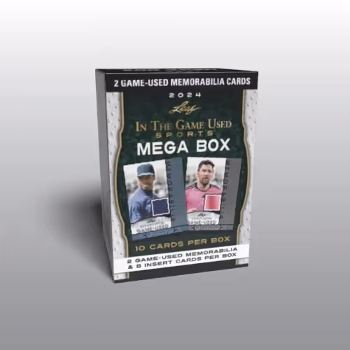 2024 Leaf In The Game Used Sports Mega Box