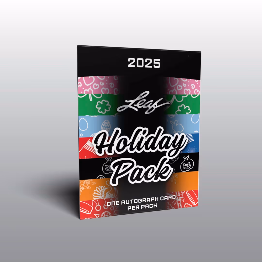2025 Leaf Holiday Card and Pack