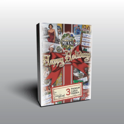 2025 Leaf Metal Happy Holidays