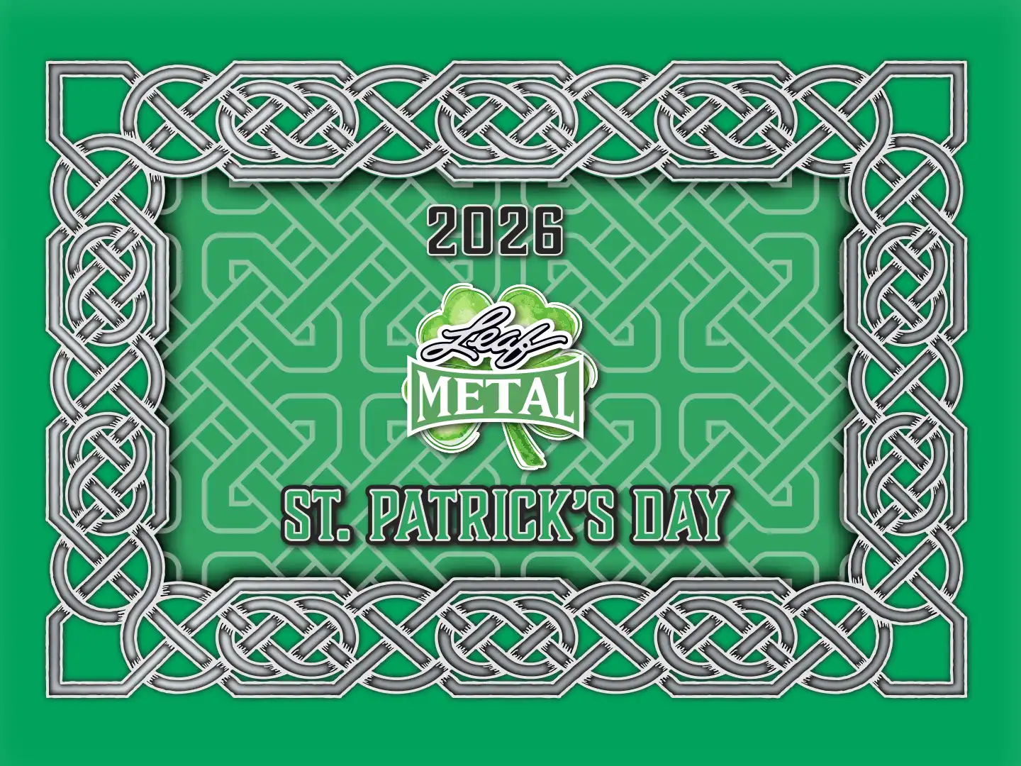 2026 Leaf Metal St. Patrick's Day