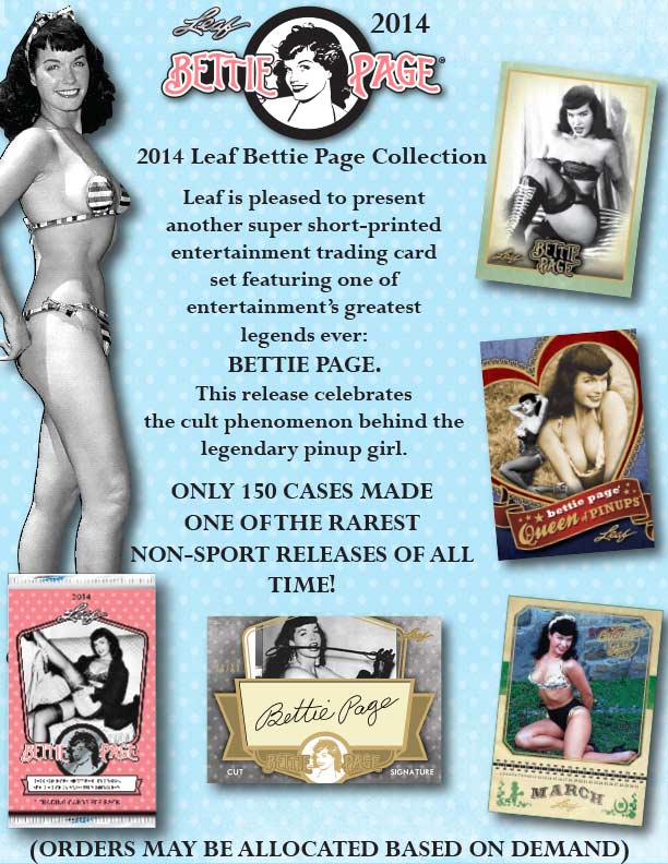 2014 Leaf Bettie Page Collection