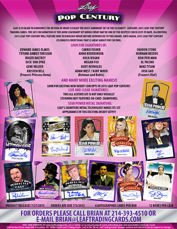 2015 Leaf Pop Century