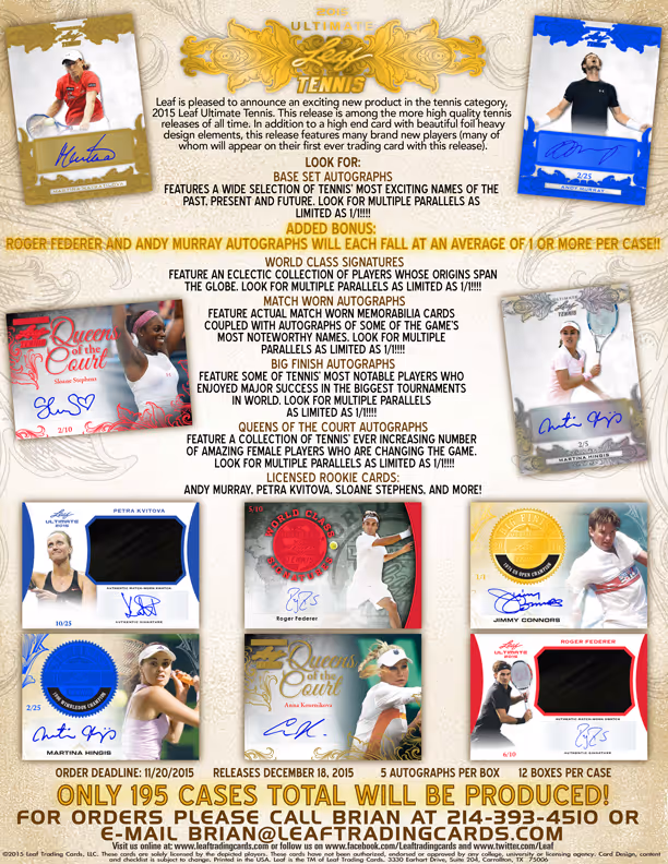 2015 Ultimate Leaf Tennis
