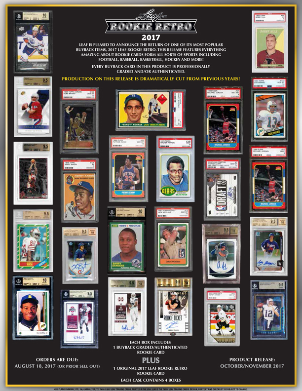 2017 Leaf Rookie Retro