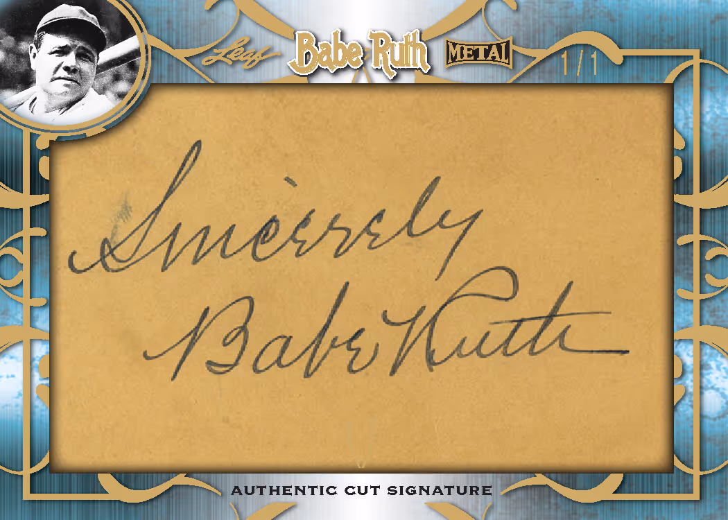 2019 Leaf Metal Babe Ruth Collection
