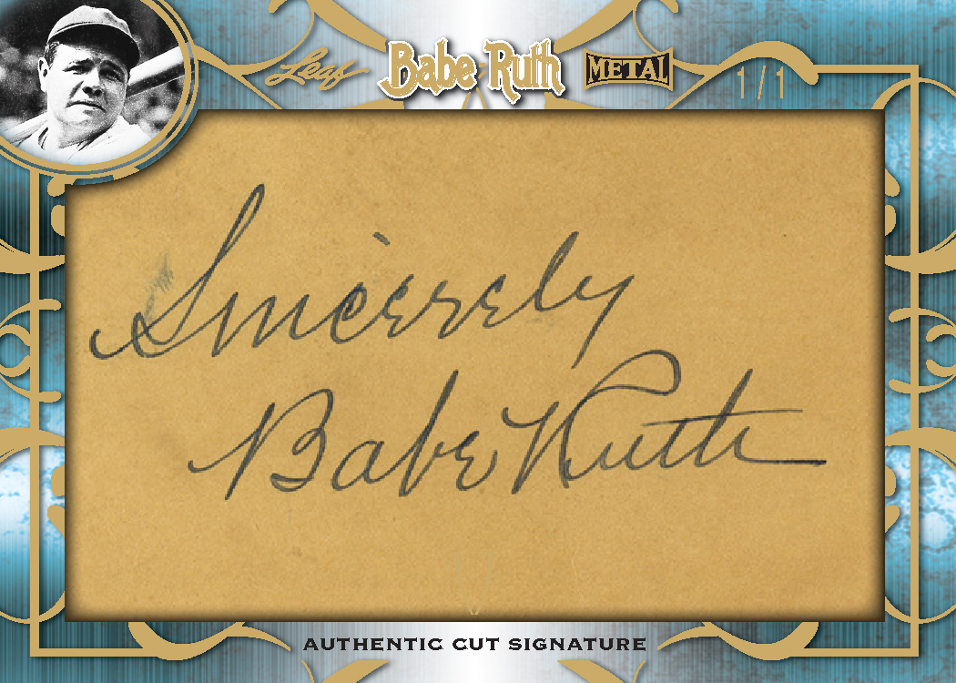 2019 Leaf Metal Babe Ruth Collection