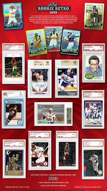 2019 Leaf Rookie Retro