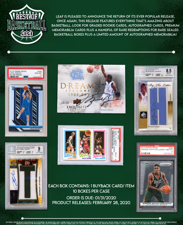 2020 Leaf Best Of Basketball