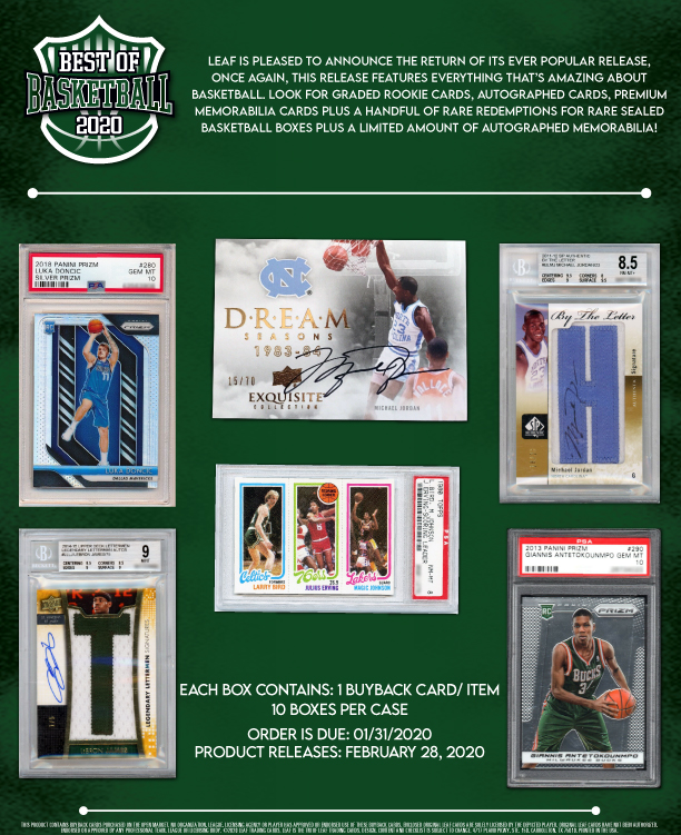 2020 Leaf Best Of Basketball