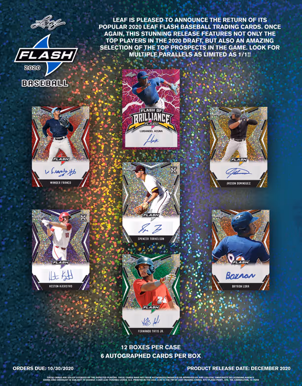 2020 Leaf Flash Baseball